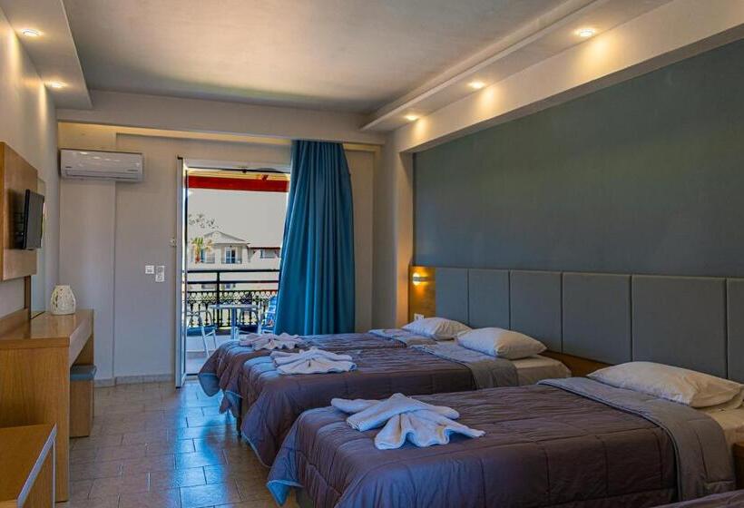 패밀리 룸 가든 전망, Denny S Inn