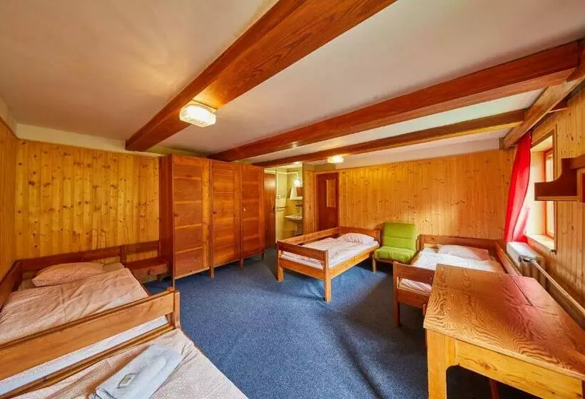 エコノミー４人部屋, Horský Hotel žižkova Bouda
