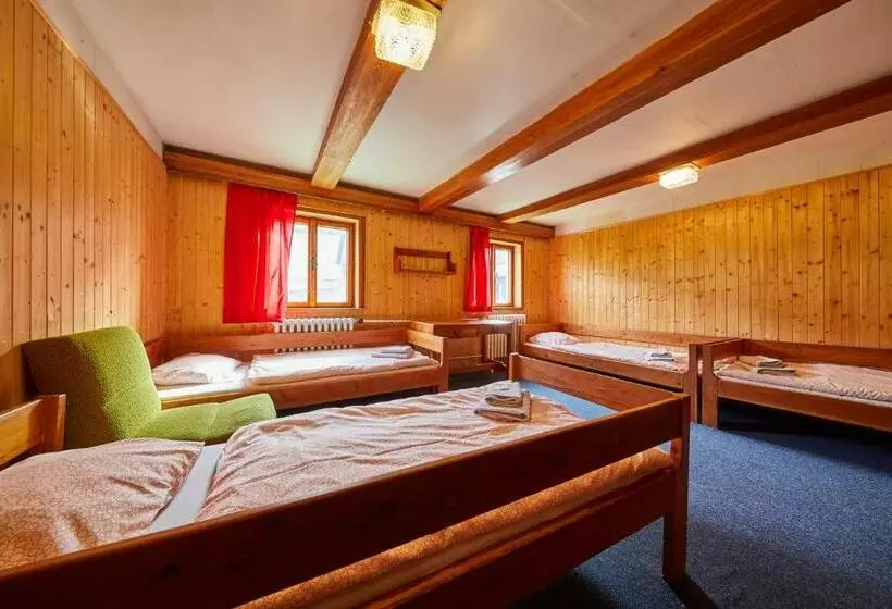 エコノミー４人部屋, Horský Hotel žižkova Bouda