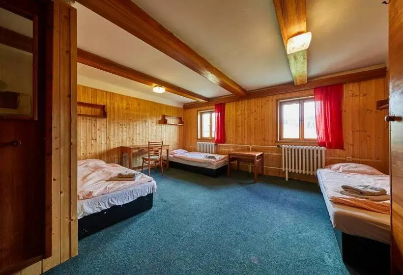 エコノミー４人部屋, Horský Hotel žižkova Bouda