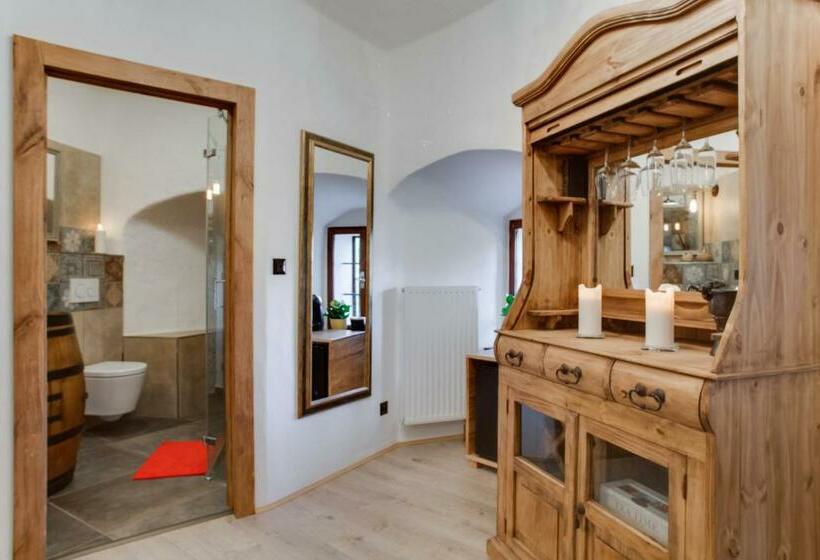 اتاق استاندارد با تخت بزرگ, Krumlov Tower