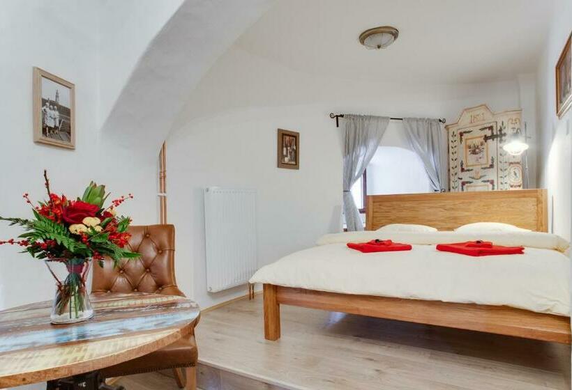 اتاق استاندارد با تخت بزرگ, Krumlov Tower