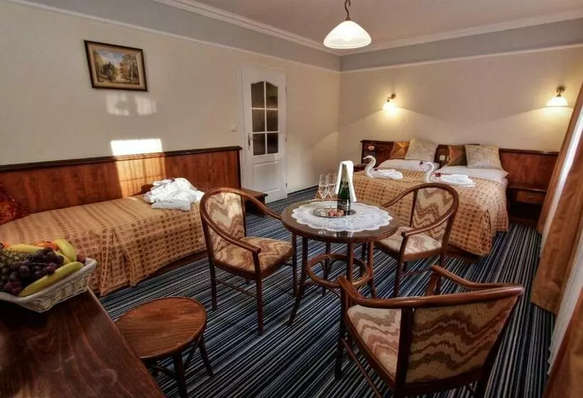اتاق استاندارد سه تخته با چشمانداز, Spa & Wellness Hotel Harmonie