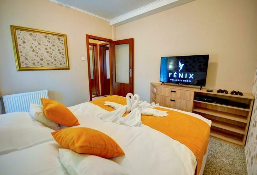 شقة غرفة واحدة مطلة على الحديقة, Wellness Hotel Fénix