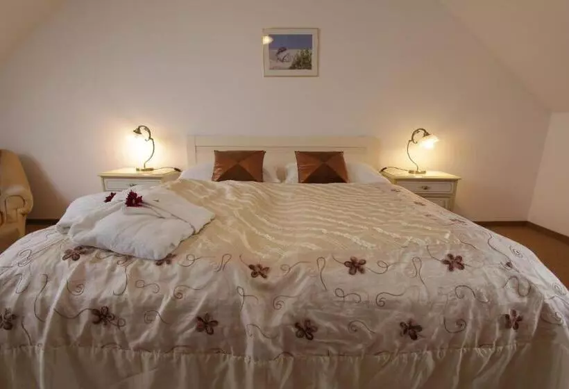 اتاق استاندارد چهارنفره با چشمانداز باغ, Spa & Wellness Hotel Harmonie