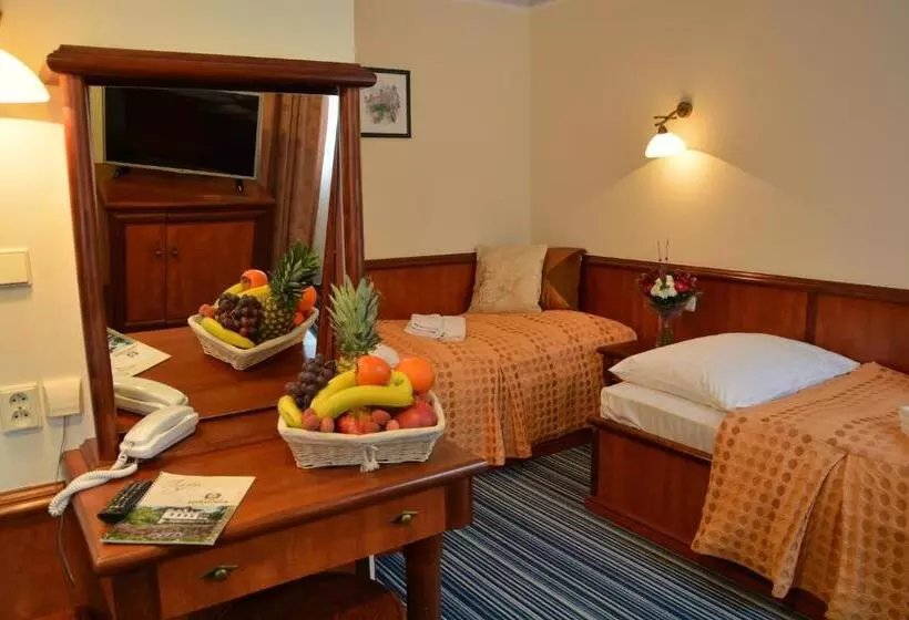 اتاق استاندارد سه تخته با چشمانداز باغ, Spa & Wellness Hotel Harmonie