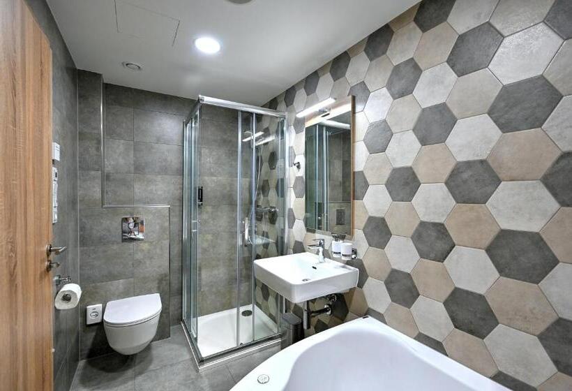 غرفة قياسية مزوَّدة بجاكوزي, Wellness Hotel Fénix