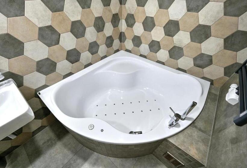 غرفة قياسية مزوَّدة بجاكوزي, Wellness Hotel Fénix