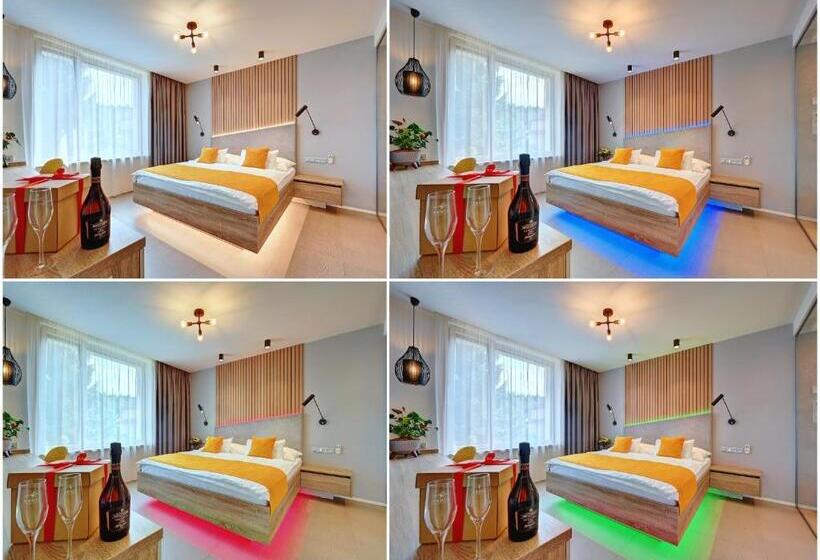 جناح مزود بجاكوزى, Wellness Hotel Fénix