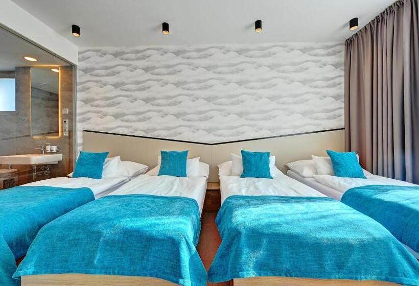 جناح مزود بجاكوزى, Wellness Hotel Fénix