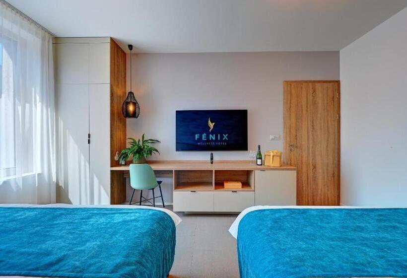جناح مزود بجاكوزى, Wellness Hotel Fénix