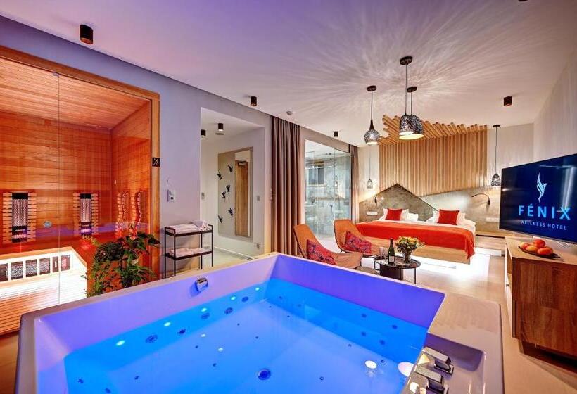 جناح مزود بتراس, Wellness Hotel Fénix