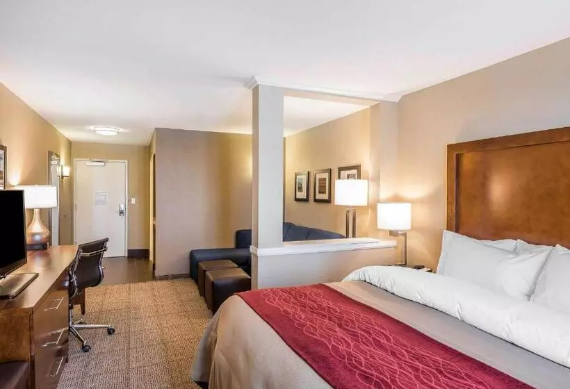 キングサイズベッドのスイートルーム, Comfort Inn & Suites Sidney I 80