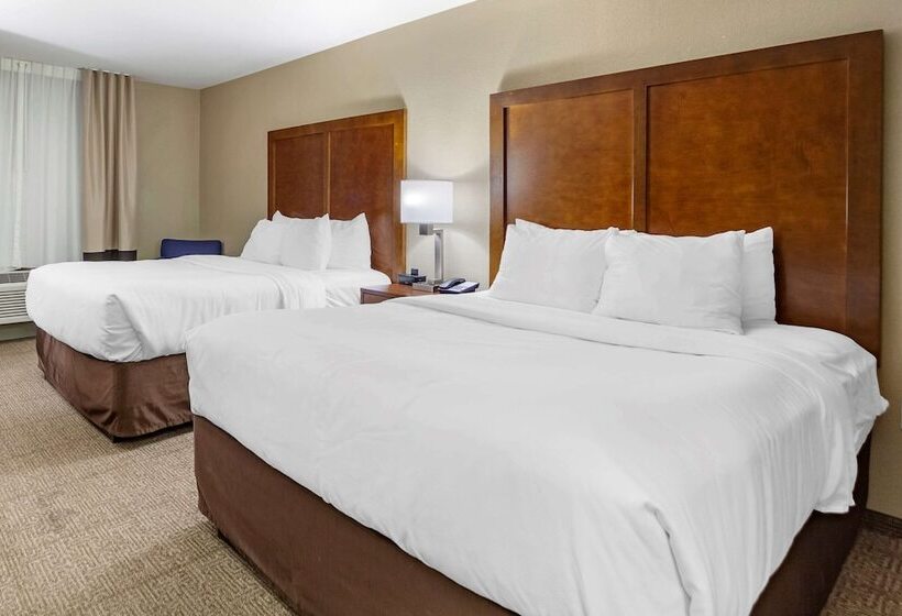 غرفه قياسيه سريرين مزدوجين, Comfort Inn & Suites Sidney I 80