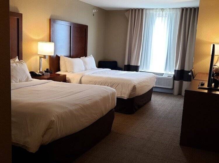 غرفه قياسيه سريرين مزدوجين, Comfort Inn & Suites Sidney I 80