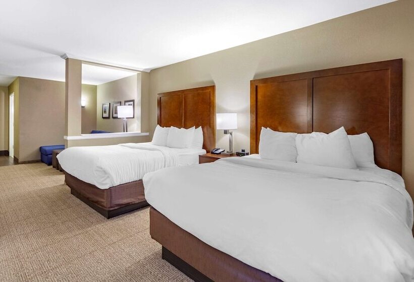 غرفه قياسيه سريرين مزدوجين, Comfort Inn & Suites Sidney I 80