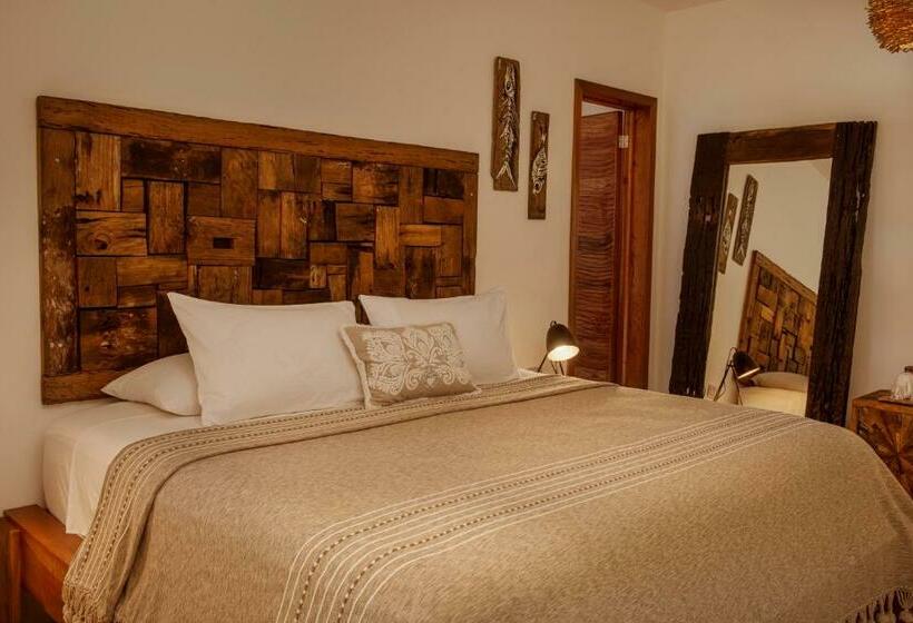 キングサイズベッドのデラックスルーム, El Corazón Boutique Hotel Adults Only With Beach Club S Pass Included