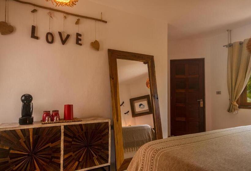 キングサイズベッドのデラックスルーム, El Corazón Boutique Hotel Adults Only With Beach Club S Pass Included