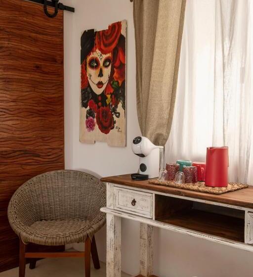 キングサイズベッドのスーペリアルーム, El Corazón Boutique Hotel Adults Only With Beach Club S Pass Included