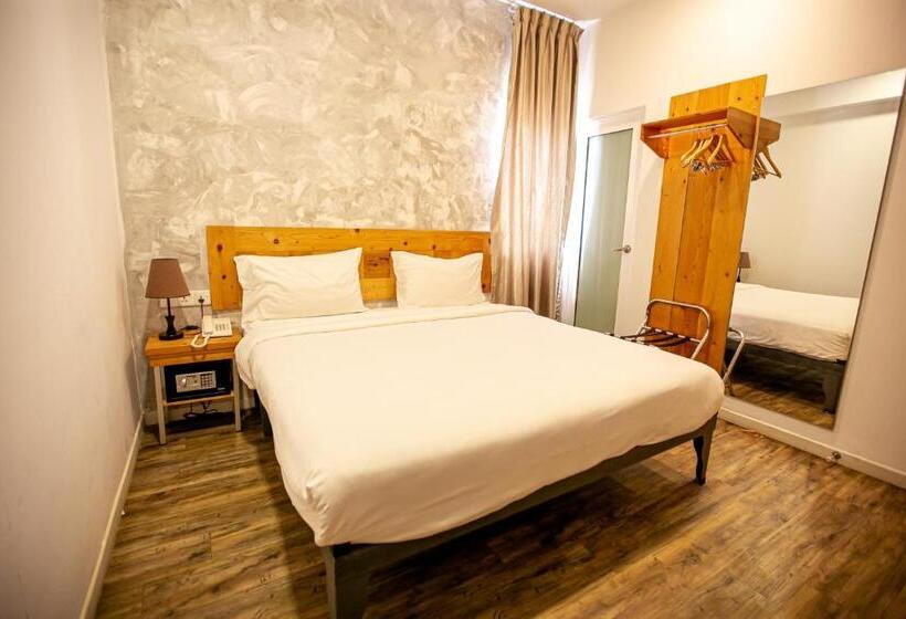 غرفة قياسية سرير كينج, Chulia Mansion