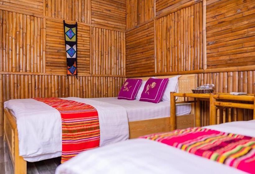 اتاق استاندارد چهار تخته, Mai Chau Nature Lodge   Hostel