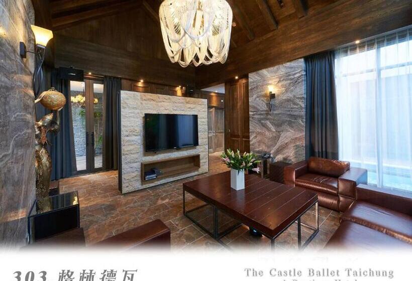 اتاق استاندارد با تخت بزرگ, The Castle Ballet Taichung A Boutique