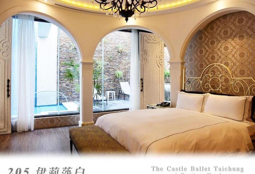 اتاق استاندارد با تخت بزرگ, The Castle Ballet Taichung A Boutique