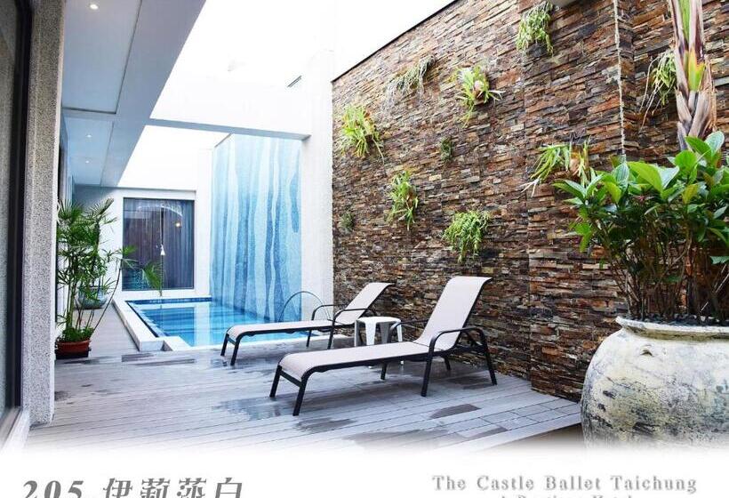 اتاق استاندارد با تخت بزرگ, The Castle Ballet Taichung A Boutique