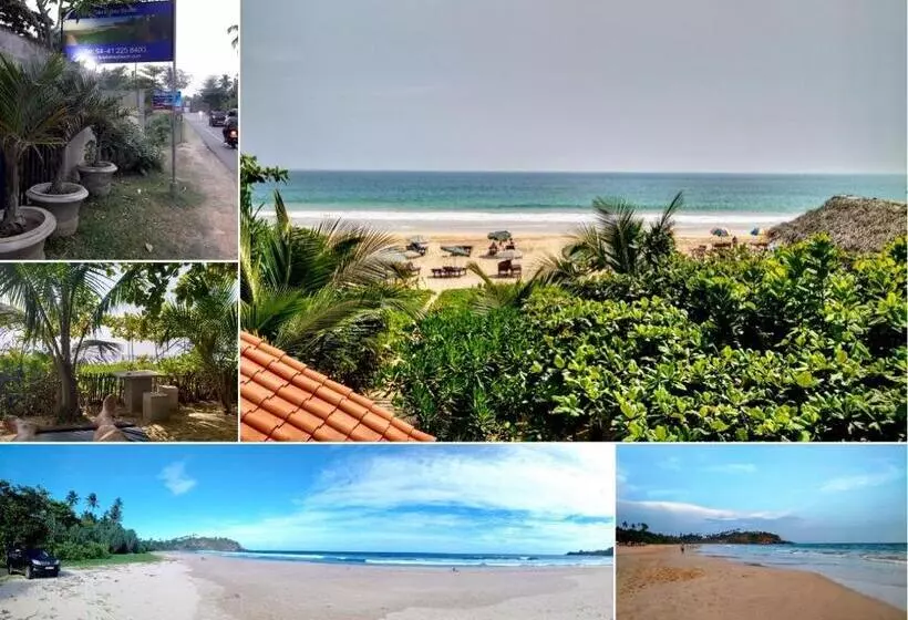 オーシャンビューデラックスルームバルコニー付き, Talalla Bay Beach