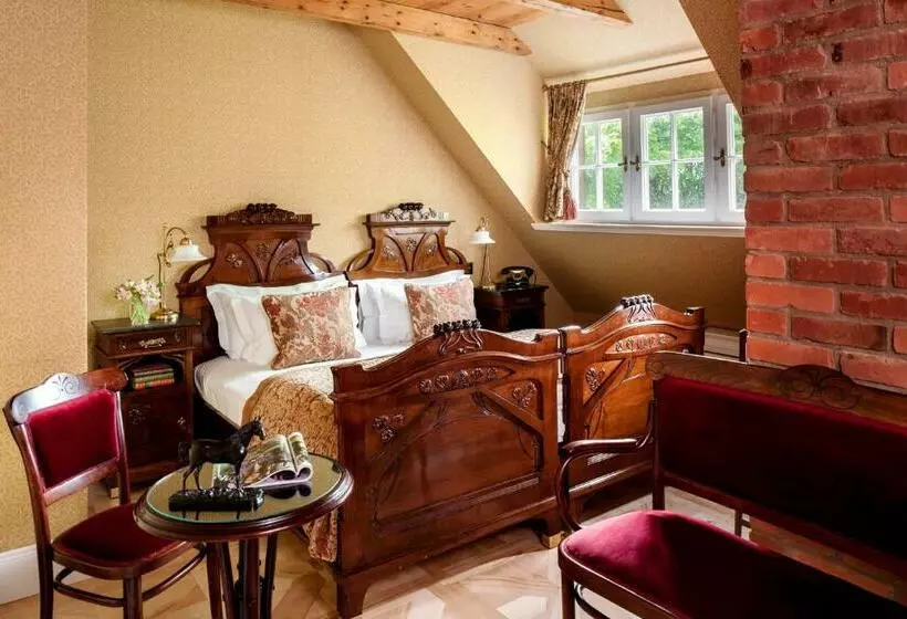 キングサイズベッドのスーペリアルーム, Pałac Ciekocinko Hotel Resort & Wellness