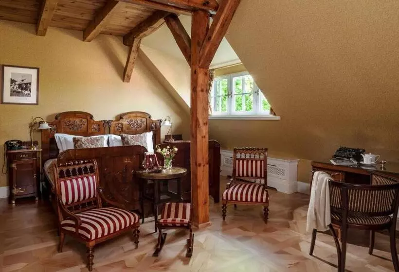 キングサイズベッドのエクゼクティブルーム, Pałac Ciekocinko Hotel Resort & Wellness