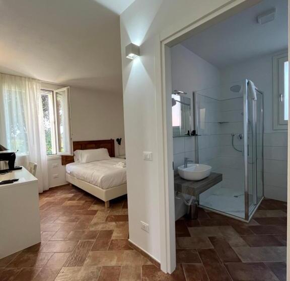 غرفة فردية  مطلة على الحديقة, Affittacamere San Mamante