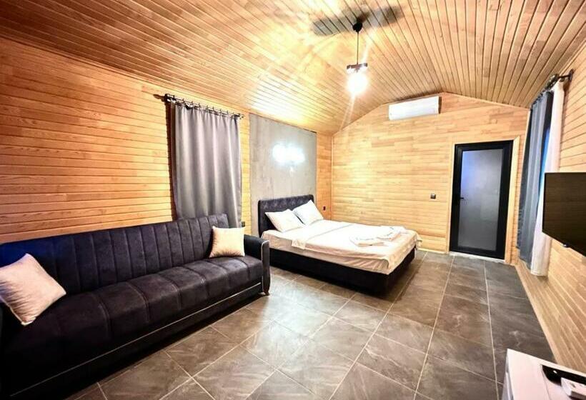 침실 1개 아파트, Nature Escape Rustic Bungalow With Backyard In Kas