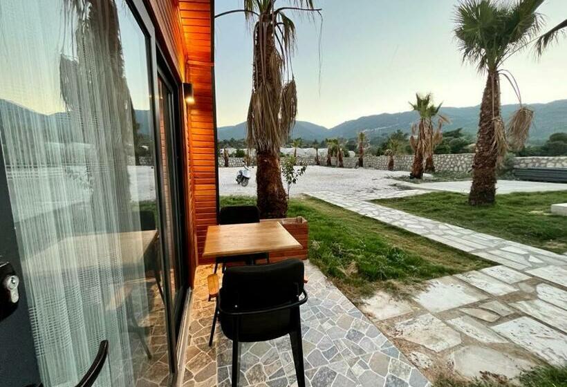 침실 1개 아파트, Nature Escape Rustic Bungalow With Backyard In Kas