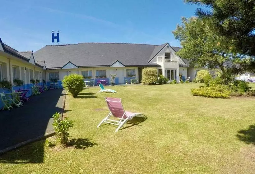Standard-huone Puutarhanäkymä, Hôtel Heod Binic Saint Quay Portrieux