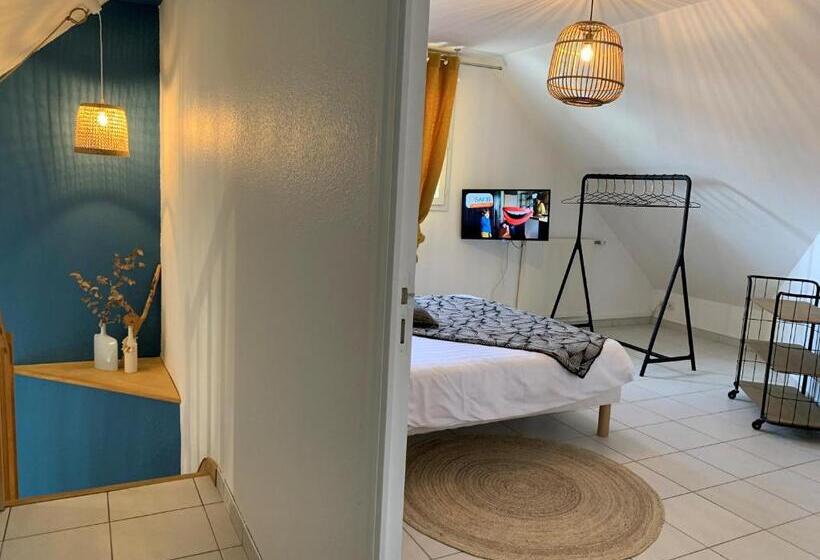 Апартаменты 1 Спальня Вид на Сад, Hôtel Heod   Binic   Saint Quay Portrieux