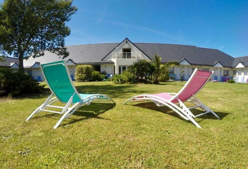 غرفة قياسية مطلّة علي الحديقة, Hôtel Heod   Binic   Saint Quay Portrieux