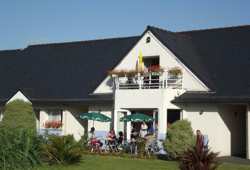 غرفة قياسية مطلّة علي الحديقة, Hôtel Heod   Binic   Saint Quay Portrieux