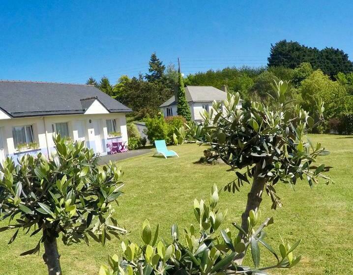 غرفة قياسية مطلّة علي الحديقة, Hôtel Heod   Binic   Saint Quay Portrieux