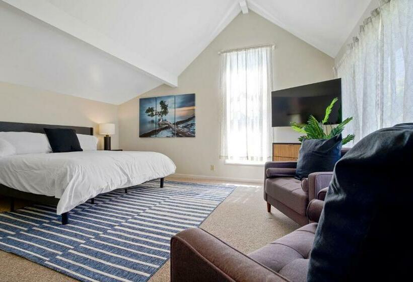 带大床的标准间, Mendo Bungalow