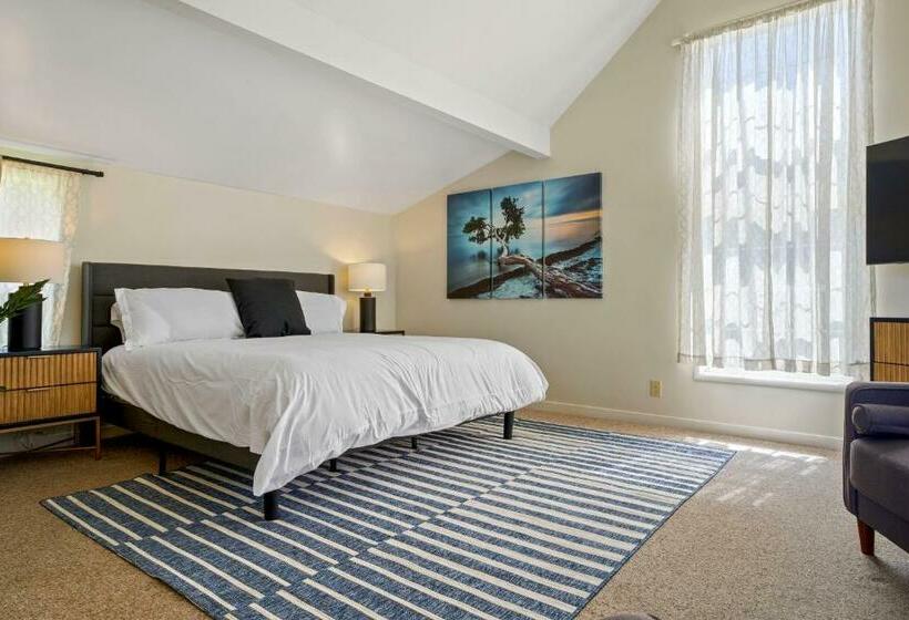 带大床的标准间, Mendo Bungalow