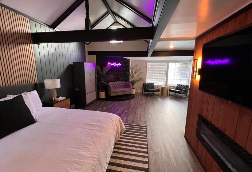 带大床的套房, Mendo Bungalow