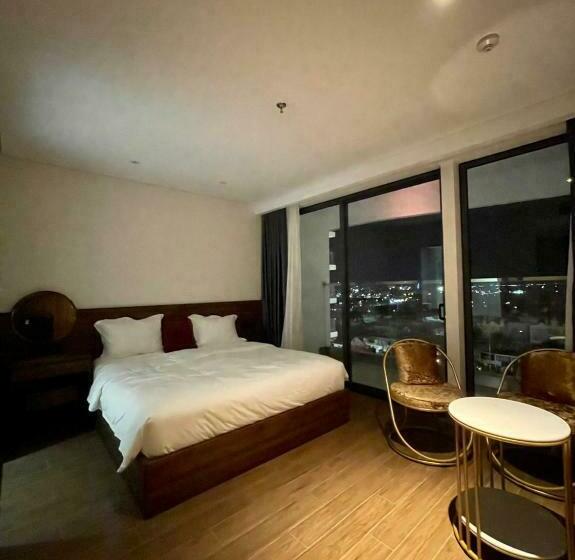 اتاق لوکس با تخت بزرگ, Happy Condotel   Apec Mandala Phu Yen  Phòng 42m2