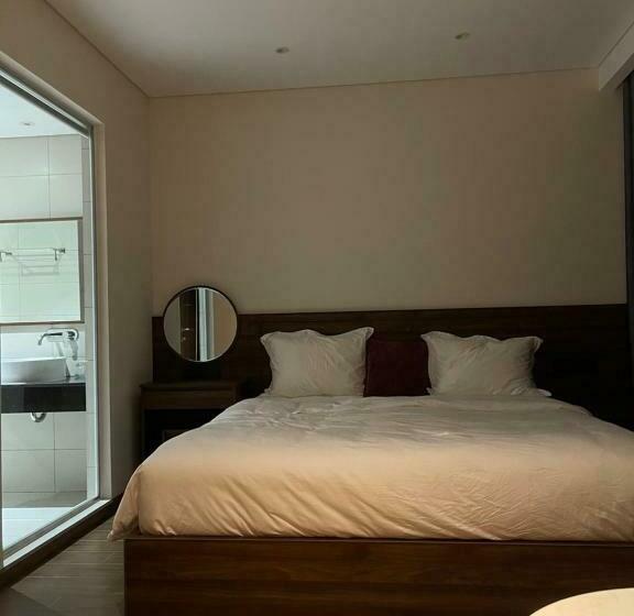 اتاق لوکس با تخت بزرگ, Happy Condotel   Apec Mandala Phu Yen  Phòng 42m2