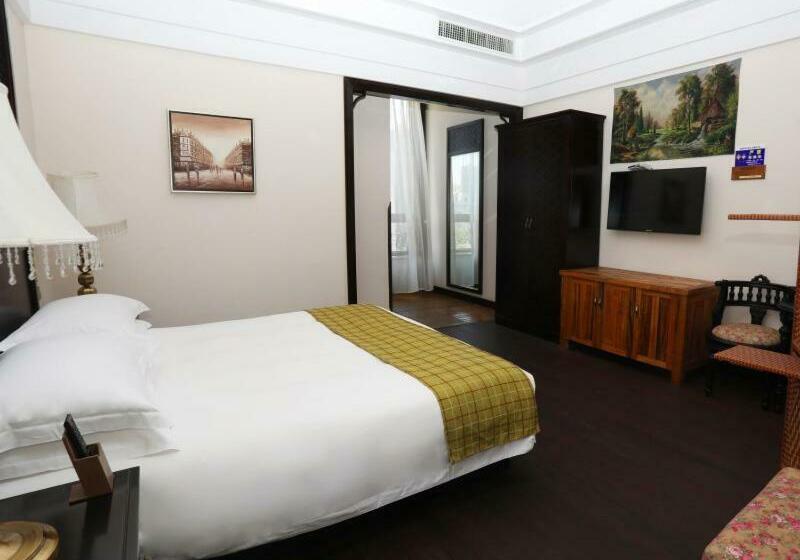 غرفة قياسية, Greentree Eastern Hotel Yueqing Shifu Chenmu Square