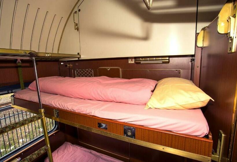 اتاق استاندارد سه تخته با سرویس بهداشتی مشترک, Train Lodge Amsterdam