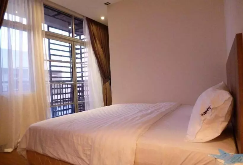 キングサイズベッドのデラックスルーム, 9 Square Hotel Bangi