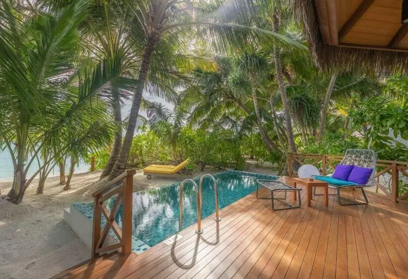 ویلای یک اتاق خوابه با استخر شنا, Mercure Maldives Kooddoo Adults Only Escape 50 Percent Off Domestic Transfers