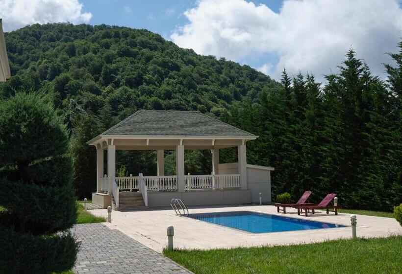 ویلای یک اتاق خوابه با استخر شنا, Qafqaz Riverside