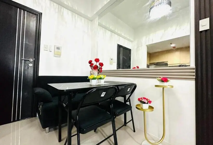 海の見える１ベッドルームアパートメント, Group Friendly Cebu Condo With Mall Access